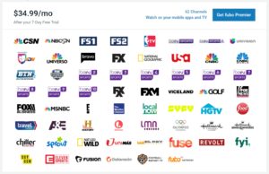 FuboTV channels