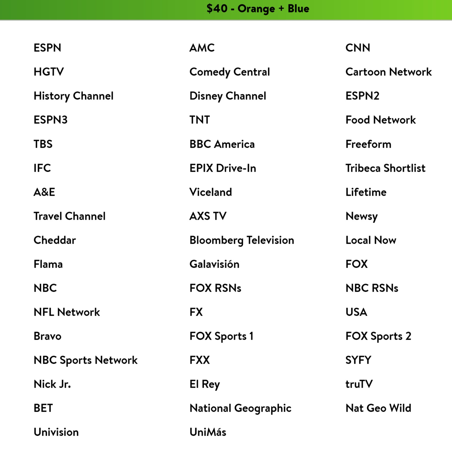 sling packages and add ons sling packages and add ons