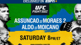 watch ufc fight night assuncao vs moraes 2 online