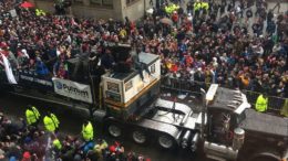 watch patriots super bowl parade online